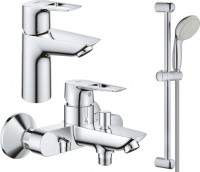 Photos - Bath Tap Set Grohe BauLoop UA123214S0 