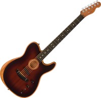 Photos - Acoustic Guitar Fender American Acoustasonic Telecaster All-Mahogany 