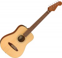 Photos - Acoustic Guitar Fender Redondo Mini with Bag 