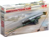 Photos - Model Building Kit ICM WWII German Torpedo Trailer (1:48) 