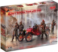 Photos - Model Building Kit ICM Model T 1914 Fire Truck with Crew (1:35) 