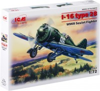 Photos - Model Building Kit ICM I-16 type 28 (1:72) 