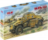 Photos - Model Building Kit ICM Sd.Kfz.222 (1:72) 