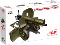 Photos - Model Building Kit ICM Soviet Maxim Machine Gun (1941) (1:35) 