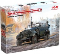 Photos - Model Building Kit ICM Type G4 Partisanenwagen with MG 34 (1:72) 