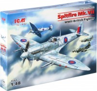 Photos - Model Building Kit ICM Spitfire Mk.VII (1:48) 