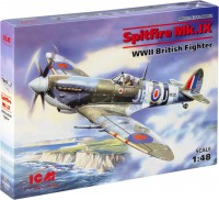 Photos - Model Building Kit ICM Spitfire Mk.IX (1:48) 