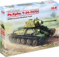 Photos - Model Building Kit ICM Pz.Kpfw. T-34-747(r) (1:35) 