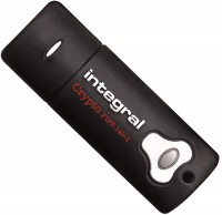 Photos - USB Flash Drive Integral Crypto Drive FIPS 140-2 Encrypted USB 3.0 64Gb 