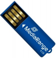 Photos - USB Flash Drive MediaRange USB 2.0 Nano Flash Drive 8 GB