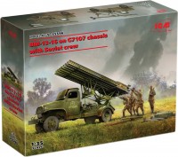 Photos - Model Building Kit ICM BM-13-16 on G7107 Chassis with Soviet Crew (1:35) 