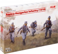 Photos - Model Building Kit ICM Austro-Hungarian Infantry (1914) (1:35) 