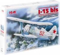 Photos - Model Building Kit ICM I-15 Bis (winter version) (1:72) 