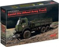 Photos - Model Building Kit ICM Soviet Six-Wheel Army Truck (1:35) 