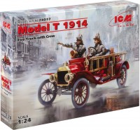 Photos - Model Building Kit ICM Model T 1914 Fire Truck with Crew (1:24) 