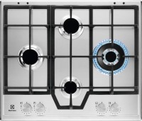 Photos - Hob Electrolux KGS 64562 SX stainless steel