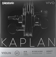 Photos - Strings DAddario Kaplan Vivo Violin 4/4 Heavy 