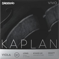 Photos - Strings DAddario Kaplan Vivo Viola Long Scale Heavy 