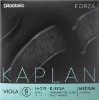 Photos - Strings DAddario Kaplan Forza Viola G String Short Scale Medium 