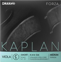 Photos - Strings DAddario Kaplan Forza Viola C String Short Scale Medium 