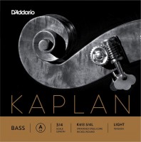 Photos - Strings DAddario Kaplan Double Bass A String 3/4 Light 