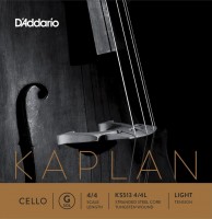 Photos - Strings DAddario Kaplan Cello G String 4/4 Light 