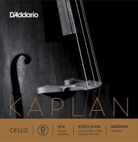 Photos - Strings DAddario Kaplan Cello D String 4/4 Medium 