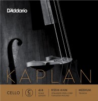 Strings DAddario Kaplan Cello C String 4/4 Medium 