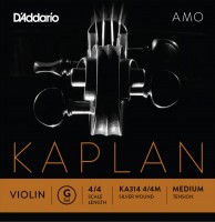 Strings DAddario Kaplan Amo Violin G String 4/4 Medium 