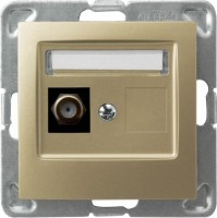 Photos - Socket Ospel Impresja GPA-1YF/m/28 golden