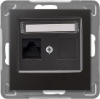 Photos - Socket Ospel Impresja GPK-1Y/K/m/50 graphite