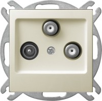Photos - Socket Ospel Impresja GPA-Y2S/m/27 beige