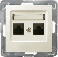 Photos - Socket Ospel Impresja GPK-2Y/K/m/27 ivory