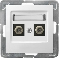 Photos - Socket Ospel Impresja GPA-2YF/m/00 white