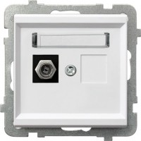 Photos - Socket Ospel Sonata GPA-1RF/m/00 white