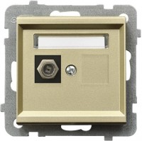 Photos - Socket Ospel Sonata GPA-1RF/m/39 golden