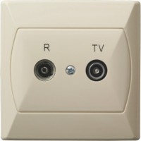 Photos - Socket Ospel Akcent GPA-14AP/01 beige