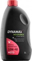 Photos - Engine Oil Dynamax Motoforce 4T Super 10W-40 1L 1 L