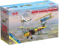 Photos - Model Building Kit ICM WWII Training Biplanes (1:32) 