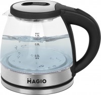 Photos - Electric Kettle Magio MG-497 900 W 1 L  stainless steel