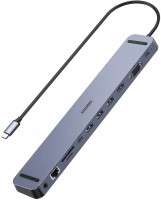 Photos - Card Reader / USB Hub Choetech 11-In-1 USB-C MacBook Pro Docking Station 