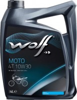 Photos - Engine Oil WOLF Moto 4T 10W-30 4 L