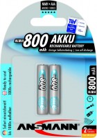 Photos - Battery Ansmann maxE   2xAAA 800 mAh