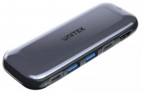 Photos - Card Reader / USB Hub Unitek uHUB H6 Storage 6-in-1 USB-C M.2 SSD Storage Hub with 10Gbps Data 