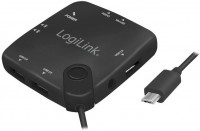 Photos - Card Reader / USB Hub LogiLink UA0345 