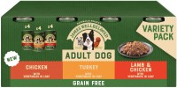 Photos - Dog Food James Wellbeloved Adult Grain Free Turkey/Lamb/Chicken in Loaf 12 pcs 12