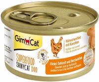 Photos - Cat Food GimCat ShinyCat Superfood Chicken with Carrot 70 g 