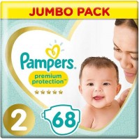 Photos - Nappies Pampers Premium Protection 2 / 68 pcs 