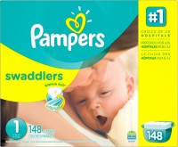 Photos - Nappies Pampers Swaddlers 1 / 148 pcs 