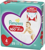 Photos - Nappies Pampers Cruisers 360 4 / 25 pcs 